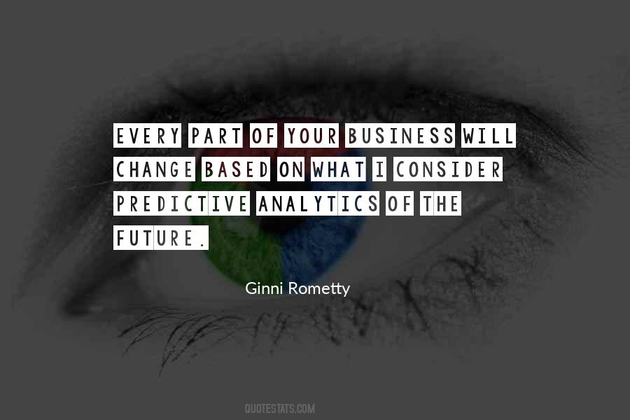 Quotes About Predictive Analytics #1608521