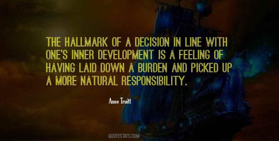 Quotes About Burden Of Responsibility #1517030
