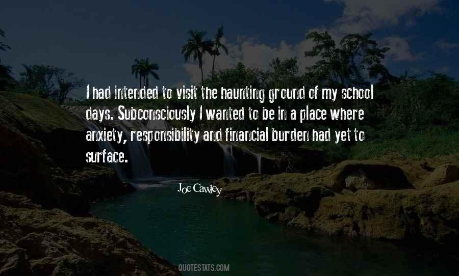 Quotes About Burden Of Responsibility #542333