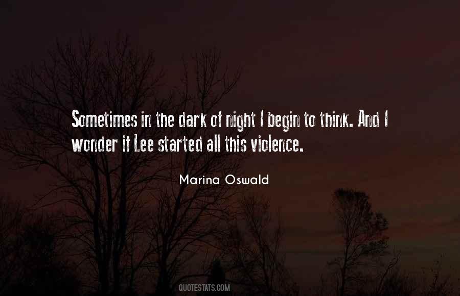 Night Dark Quotes #68181