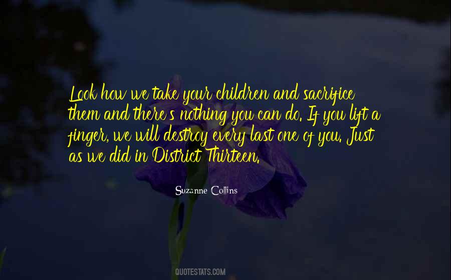 Quotes About Sacrifice In The Hunger Games #175013