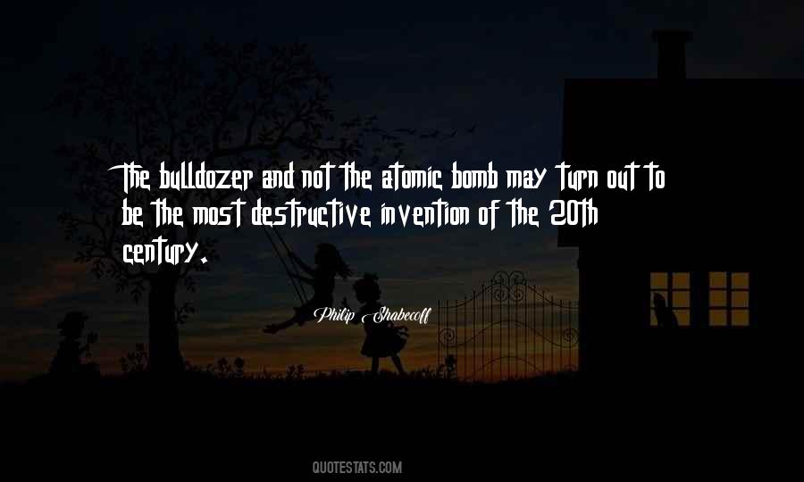 Quotes About Atomic Bomb #1811019