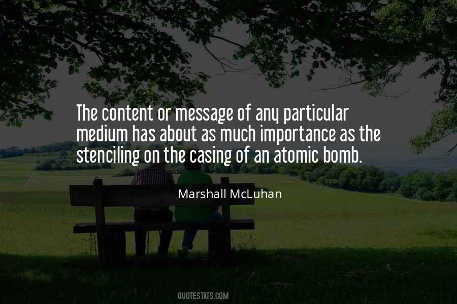 Quotes About Atomic Bomb #481917