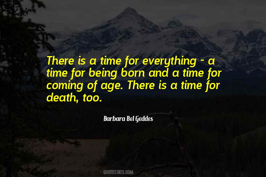 Quotes About Time For Everything #1801648