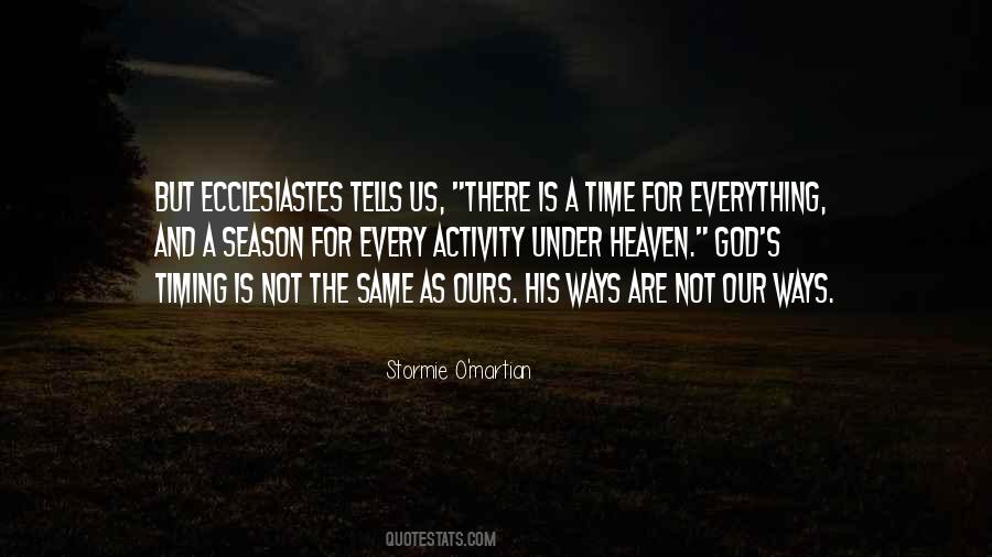 Quotes About Time For Everything #588815