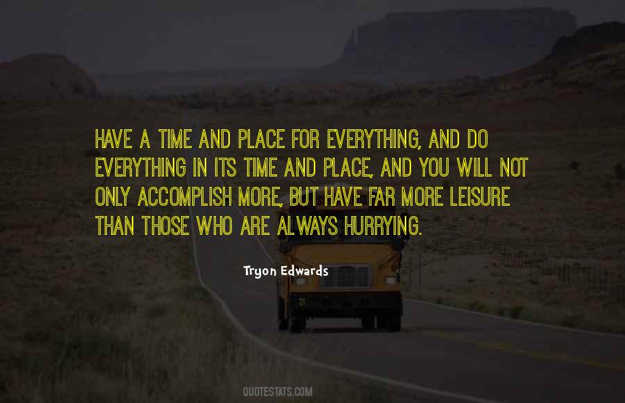 Quotes About Time For Everything #96854