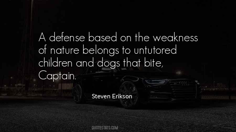 Quotes About Defense #1583997