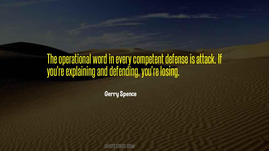 Quotes About Defense #1631800