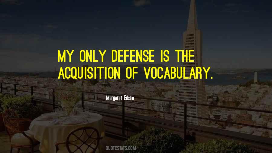 Quotes About Defense #1648714