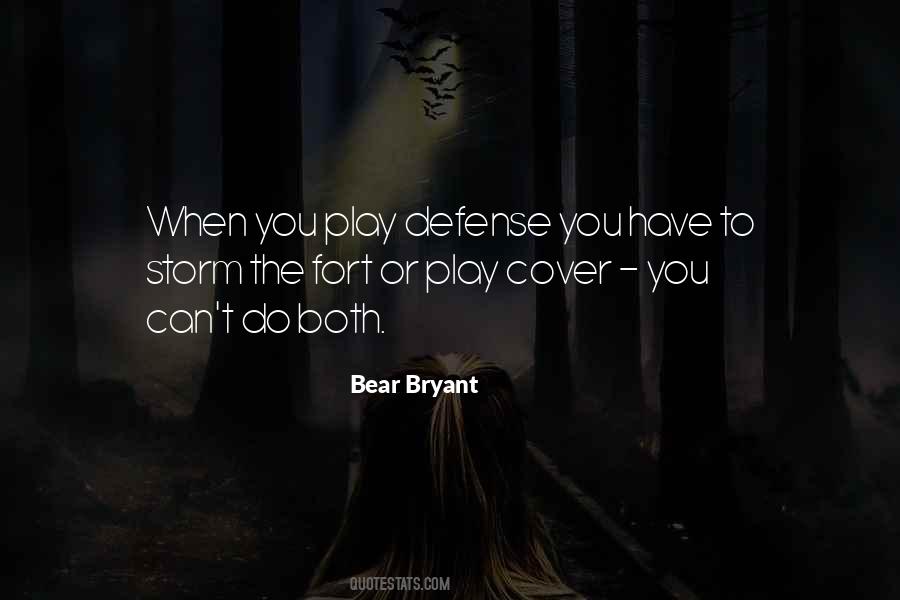 Quotes About Defense #1659607