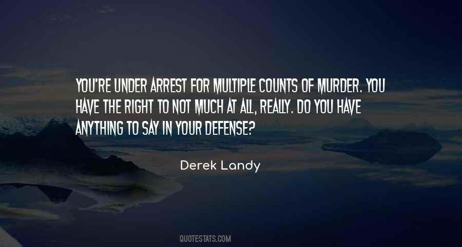 Quotes About Defense #1681061