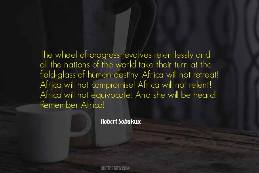 Quotes About Africa #1619322