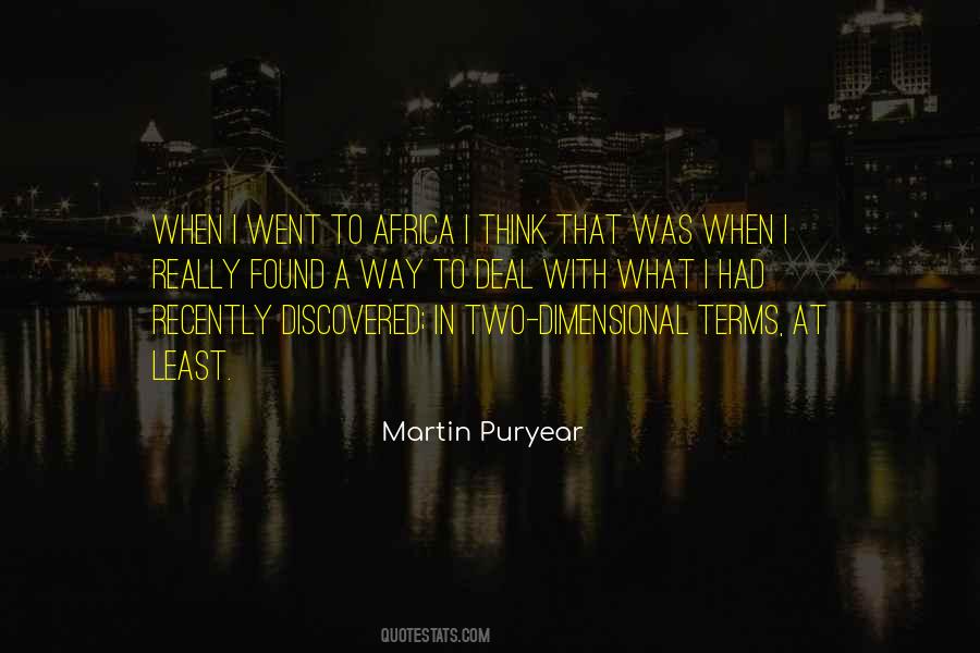 Quotes About Africa #1665998