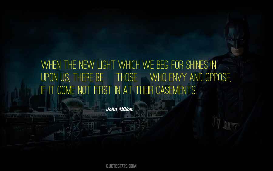 Quotes About First Light #385396