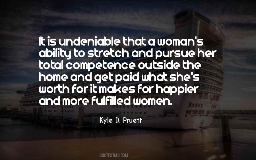 Quotes About Women's Worth #1755896