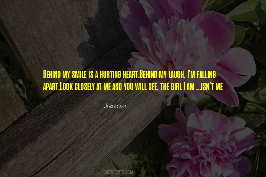 Quotes About Behind My Smile #907193