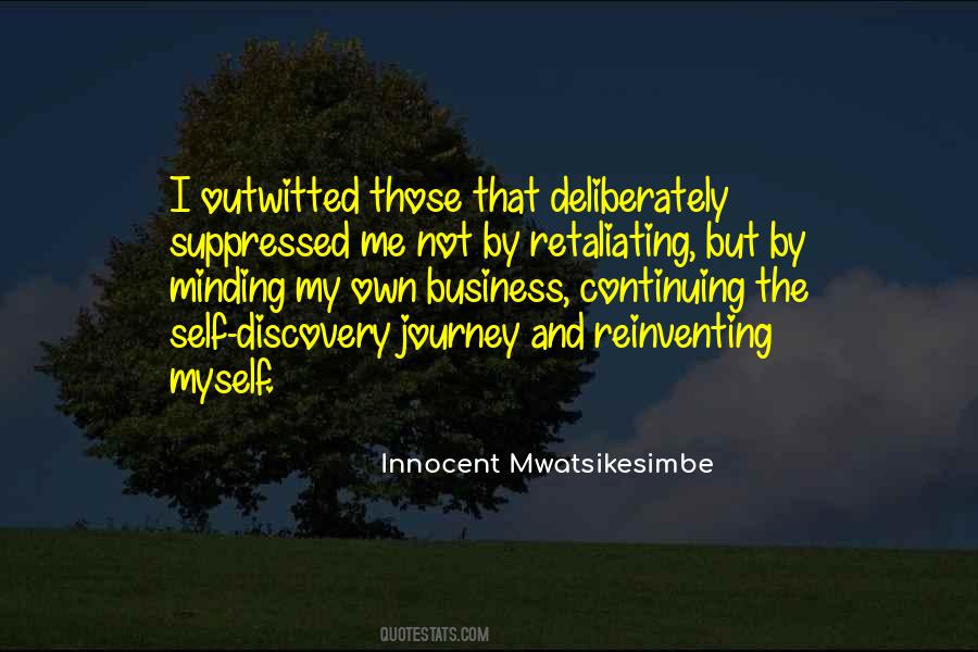 Reinventing Myself Quotes #571636