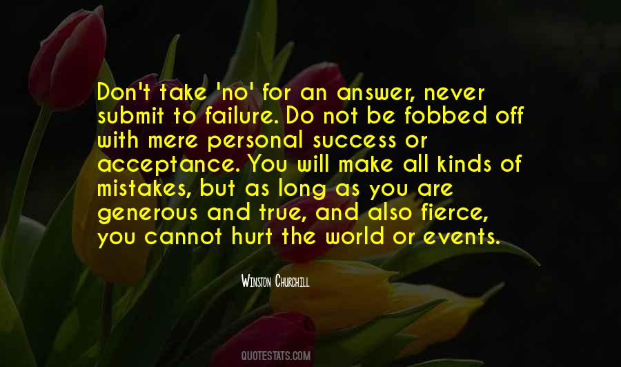 Quotes About Acceptance Of Failure #117749