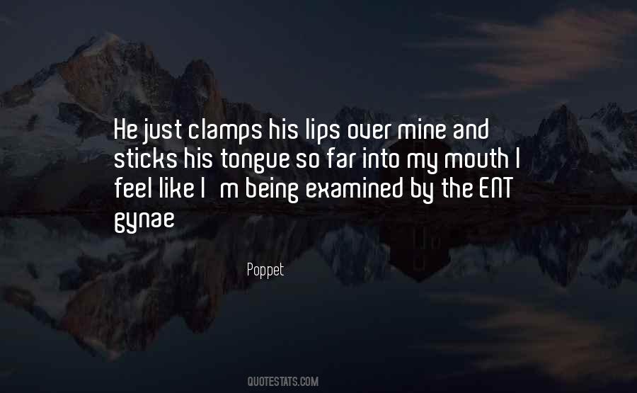 Quotes About His Lips #1284836