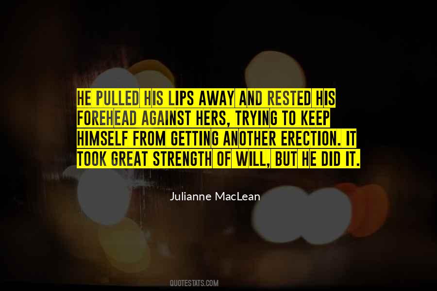 Quotes About His Lips #1374825