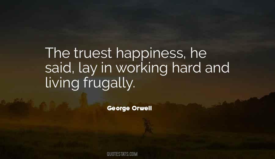 Quotes About Living Frugally #1362742