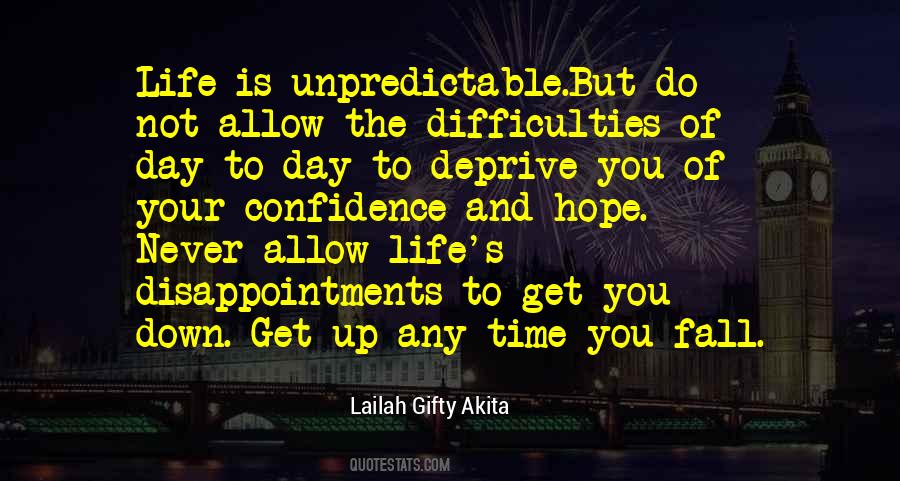 Quotes About Life Disappointments #1518363