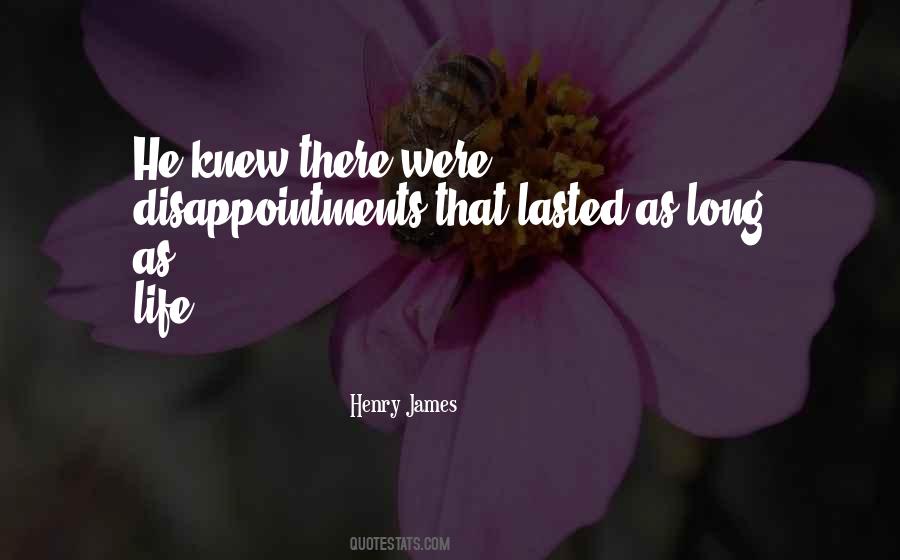 Quotes About Life Disappointments #502250