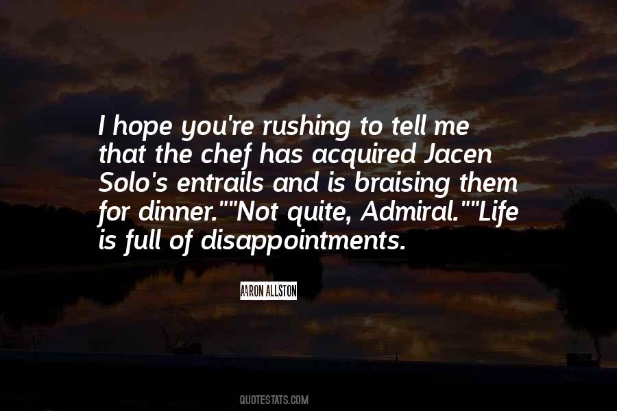 Quotes About Life Disappointments #701888