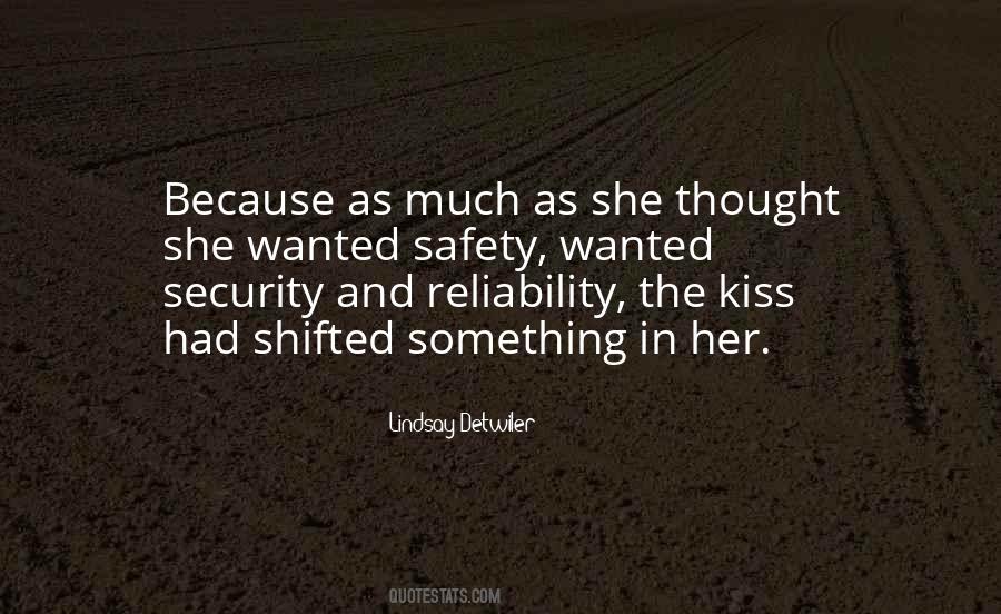 Quotes About Security In Love #375657