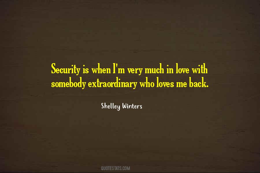 Quotes About Security In Love #963380