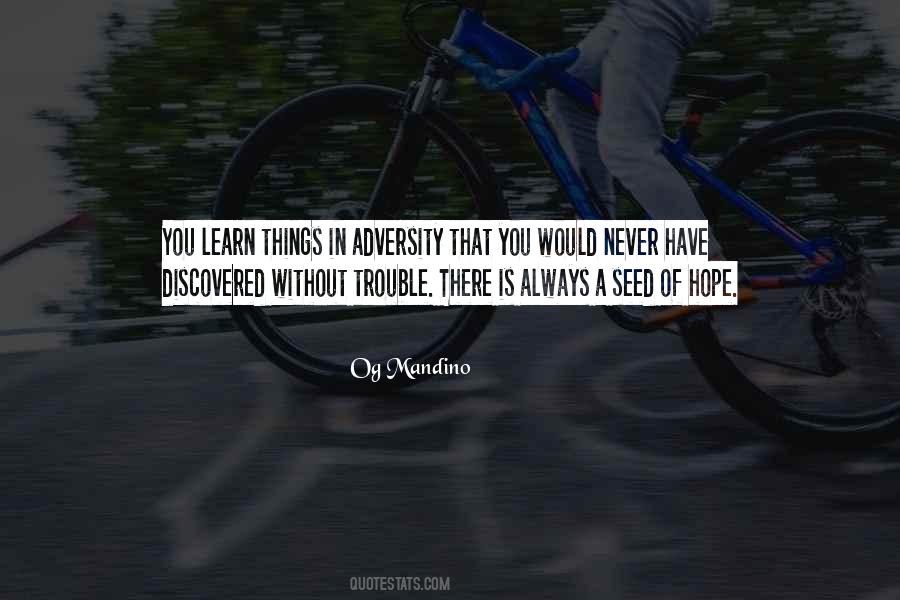 Quotes About Seeds Of Hope #1400330