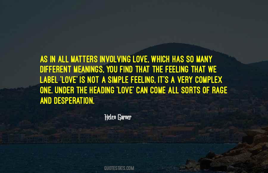 Quotes About Love Is All That Matters #940681