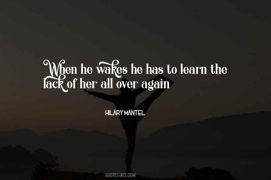 He Wakes Quotes #433768