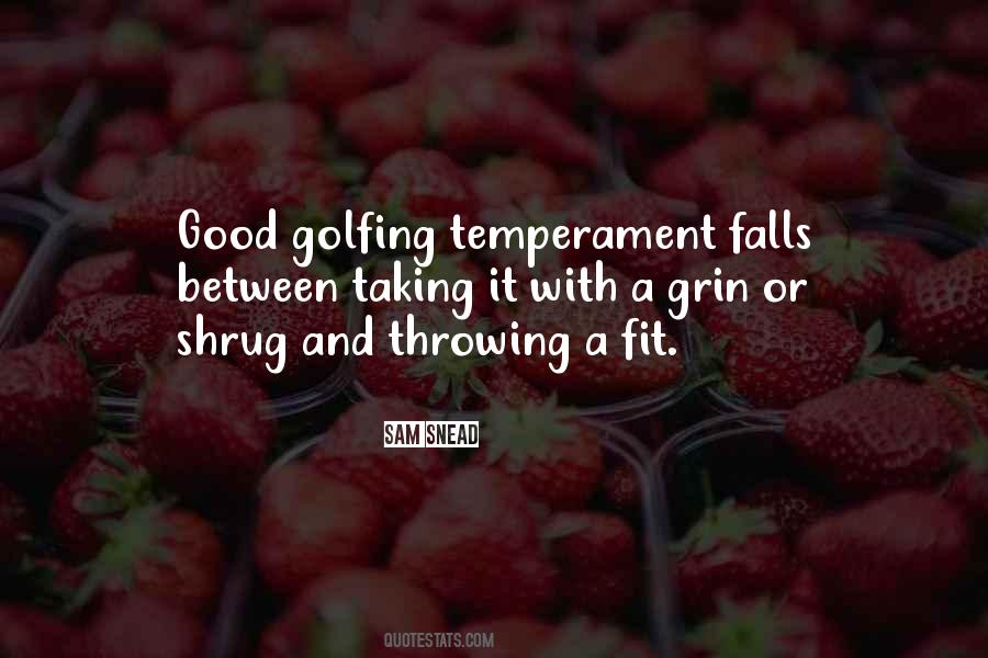 Quotes About Golfing #1420779