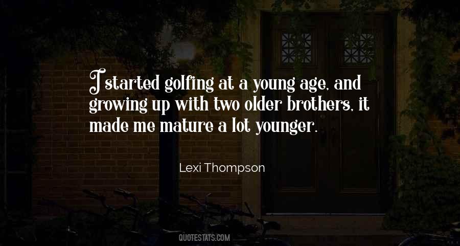 Quotes About Golfing #1574237