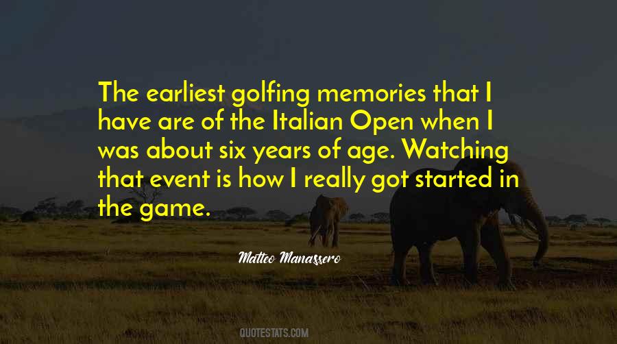 Quotes About Golfing #1595548