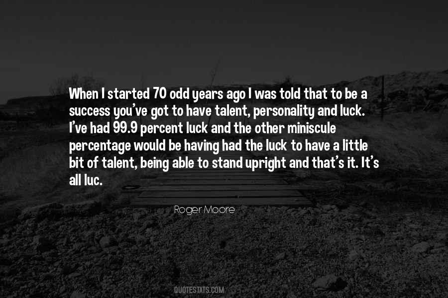 Quotes About Luck And Success #1196870