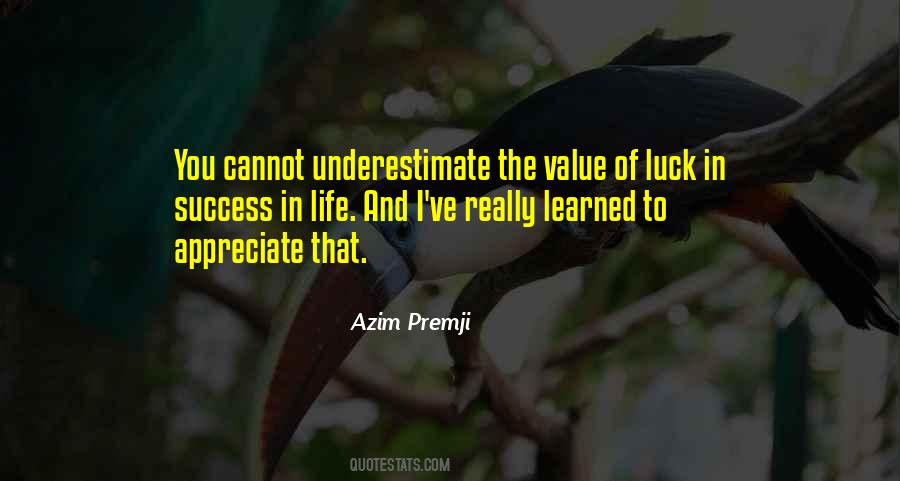 Quotes About Luck And Success #1632177