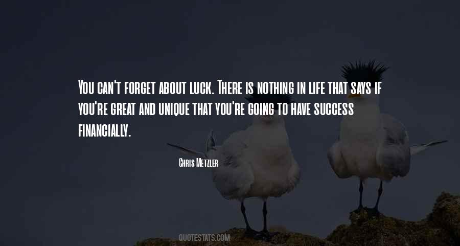 Quotes About Luck And Success #507718