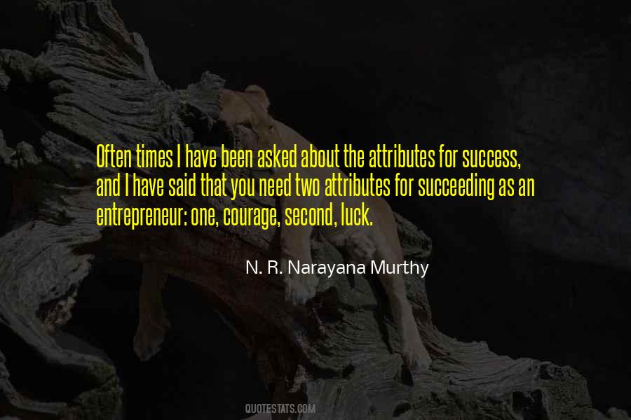 Quotes About Luck And Success #53679