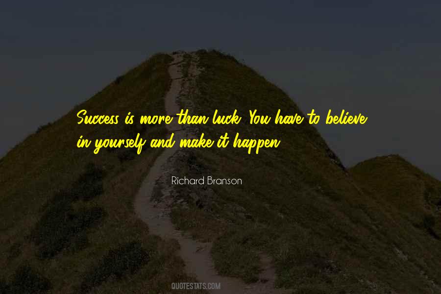 Quotes About Luck And Success #636577
