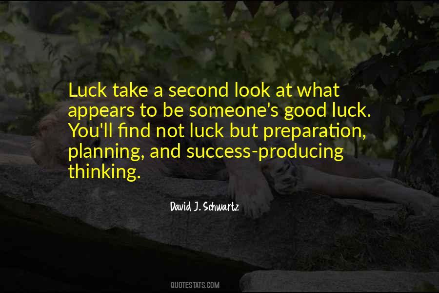 Quotes About Luck And Success #736925