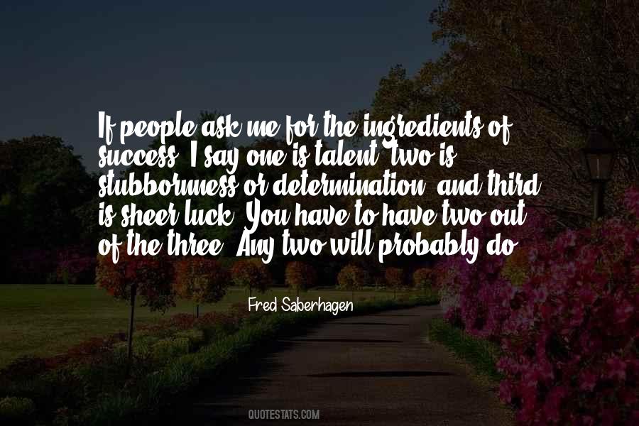 Quotes About Luck And Success #768246