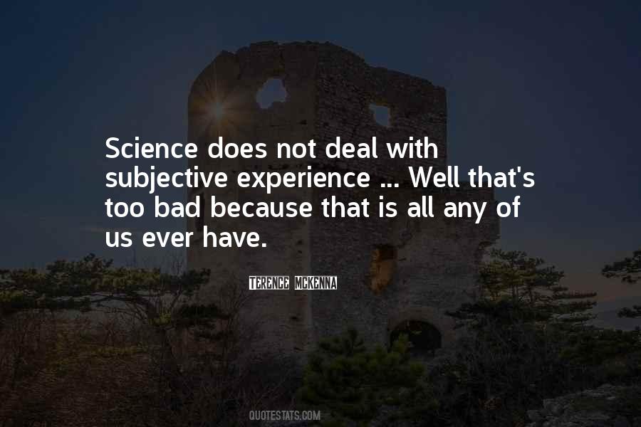 Quotes About Bad Science #713886