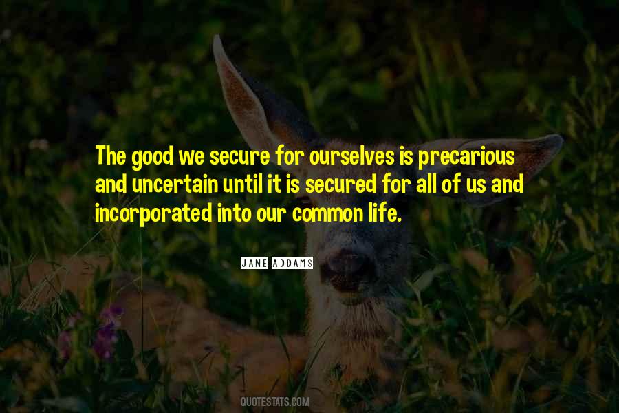 Quotes About Secured #1731837