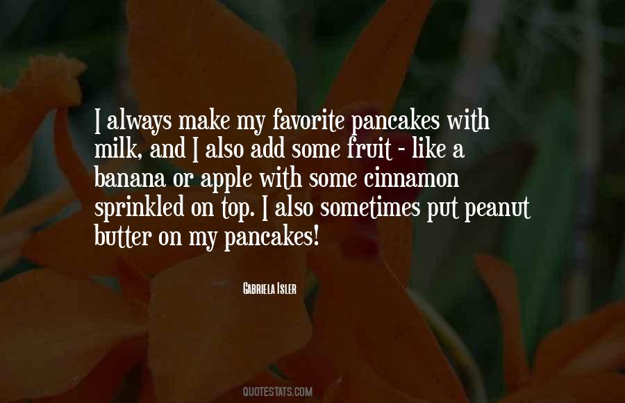 Quotes About Pancakes #12468