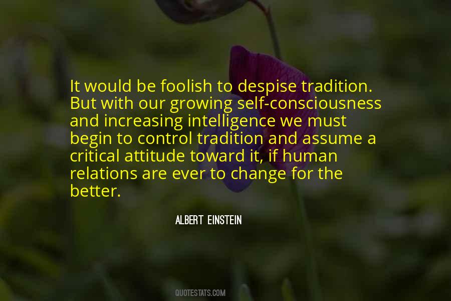 Quotes About Tradition Vs Change #558608