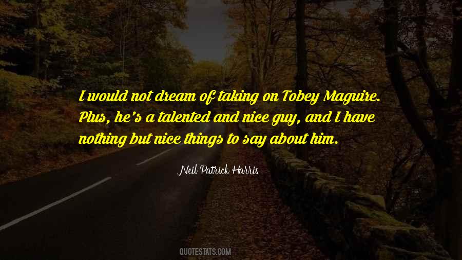 Dream About Him Quotes #1350004