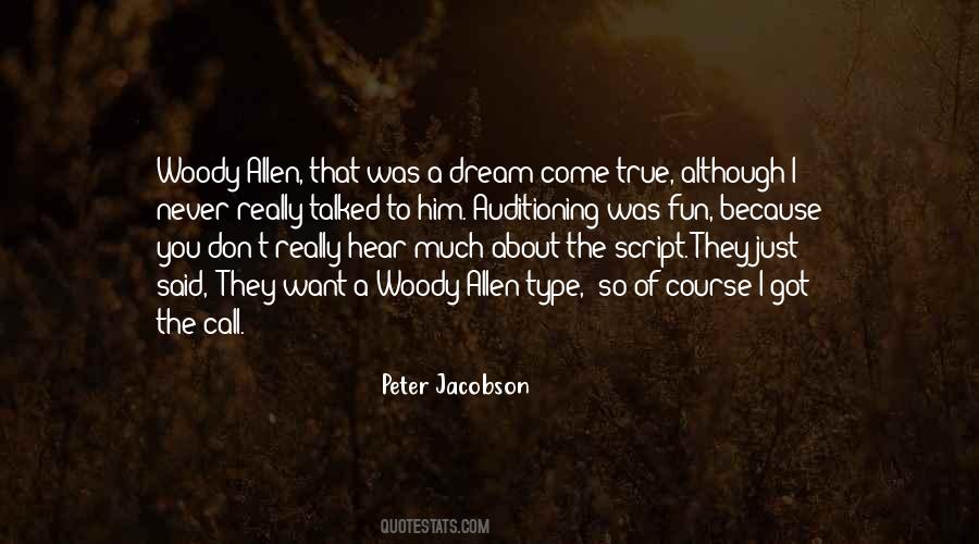 Dream About Him Quotes #139515