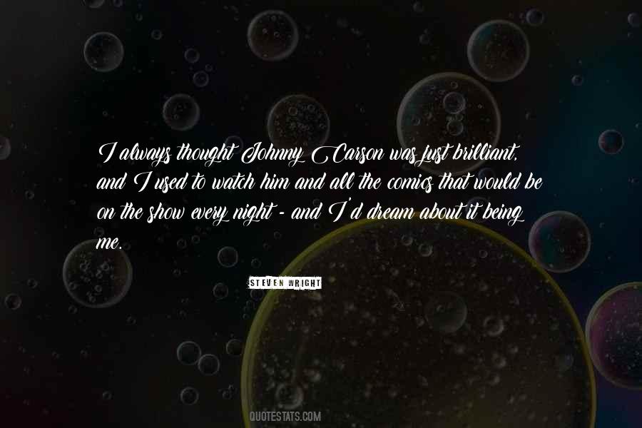 Dream About Him Quotes #765853
